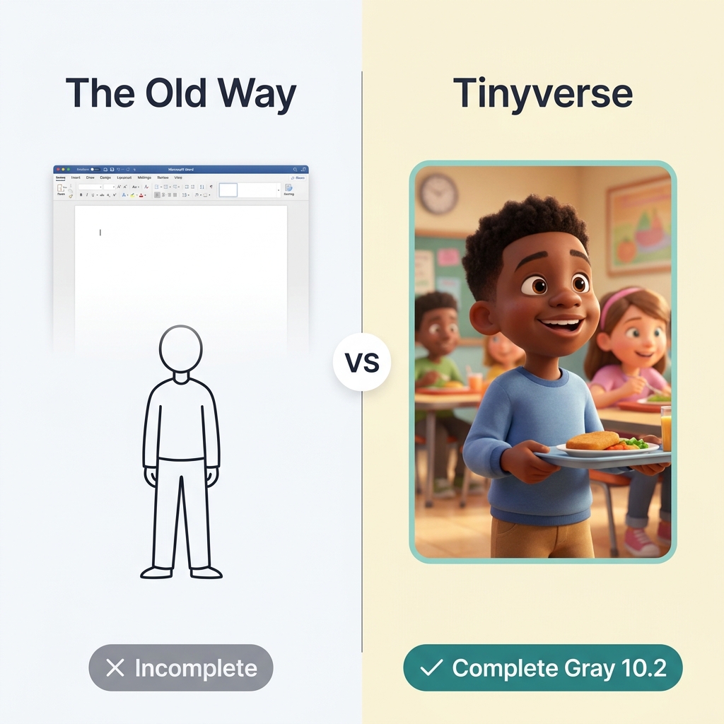 The old way vs Tinyverse
