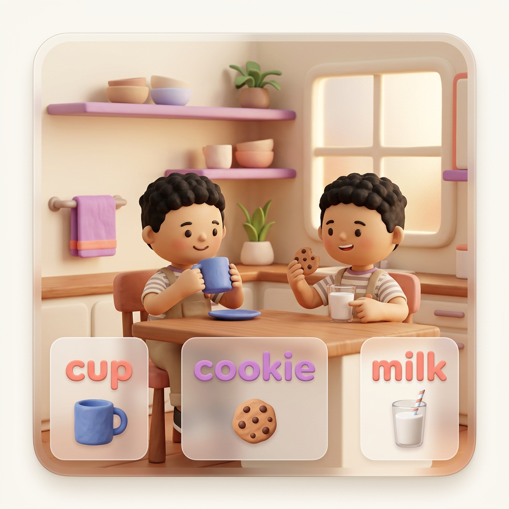 Word Story motif
